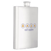 Haal de vuile Camping Flacon (Rechts)