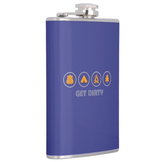 Haal de vuile Camping Heupfles (Rechts)