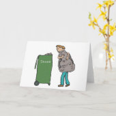 Haal de vuilnisbak uit kaart (Gele Bloem)