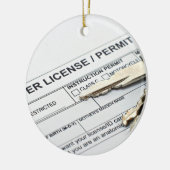 Haal de wortels keramisch ornament (Links)