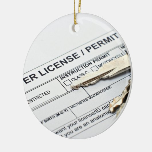 Haal de wortels keramisch ornament (Links)