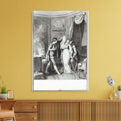 "Haal die sluier uit", uit hoofdstuk 7 van Canvas Afdruk (Insitu (Woonkamer))