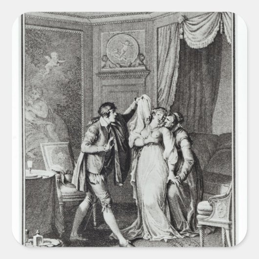 "Haal die sluier uit", uit hoofdstuk 7 van Vierkante Sticker (Voorkant)