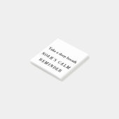 Haal diep adem – Aangepaste herinneringen Post-it® Notes (Schuin)