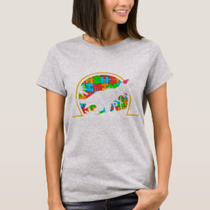 Haal dit dino-saur t-shirt als verjaardag, kerst, 