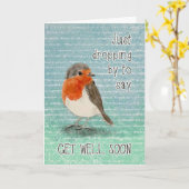 Haal een beetje vogel uit de Kaart (Gele Bloem)