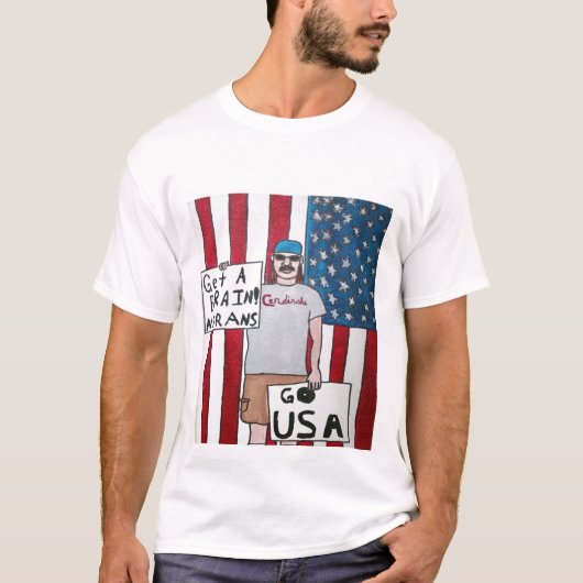 Haal een brein! t-shirt (Voorkant)