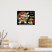Haal een lul! LEZEN! Poster (Keuken)
