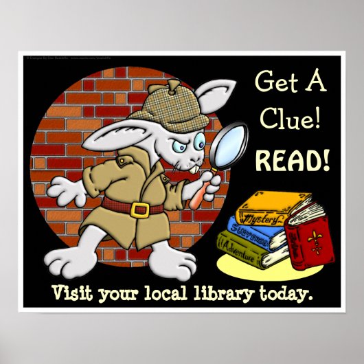 Haal een lul! LEZEN! Poster (Voorkant)