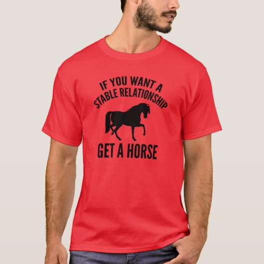 Haal een paard t-shirt (Voorkant)