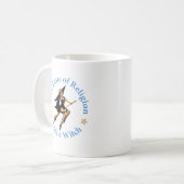 Haal een Smaak van Religie - Lick a Witch Koffiemok (Voorkant links)