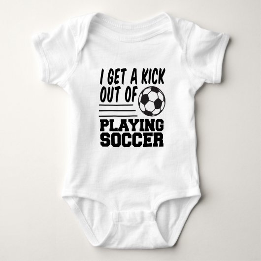 Haal een steen uit de Voetbal Romper (Voorkant)