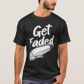 Haal Faded Funny Barber T-shirt (Voorkant)