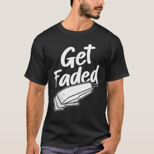 Haal Faded Funny Barber T-shirt