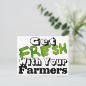 Haal Farmer Fresh Briefkaart (Staand voorkant)