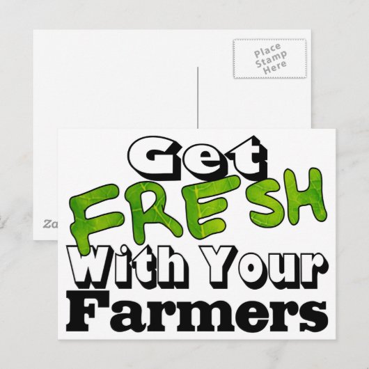 Haal Farmer Fresh Briefkaart (Voorkant / Achterkant)