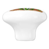 Haal Froggy met het | Grappige kikker Keramische Knop (Zijkant)