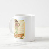 Haal Funky Sock Monkey Koffiemok (Voorkant links)