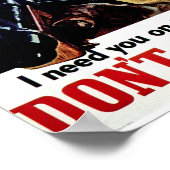 Haal geen Hurt Poster (Hoek)