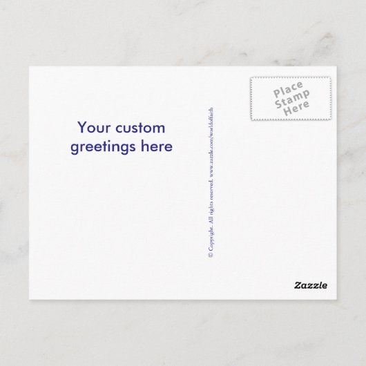 Haal geen Ulcers Briefkaart (Achterkant)