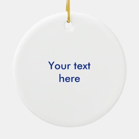 Haal geen Ulcers Keramisch Ornament (Achterkant)