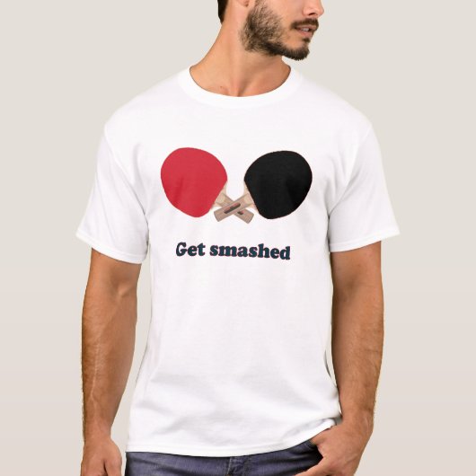 Haal gesmashed pingpong t-shirt (Voorkant)