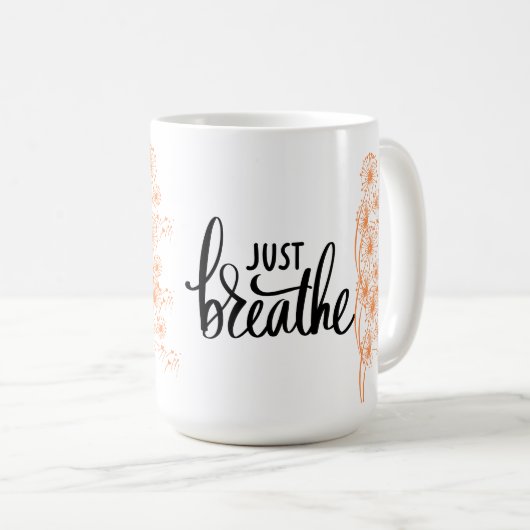 Haal gewoon koffie koffiemok (Voorkant rechts)