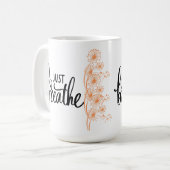 Haal gewoon koffie koffiemok (Voorkant links)