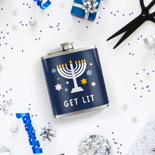 Haal hem | Funny Hanukkah Heupfles