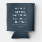 Haal hem | Gepersonaliseerd kerstfeest Blikjeskoeler (Voorkant)