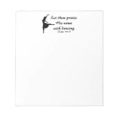 Haal hem met dansend Notitieblok (Voorkant)