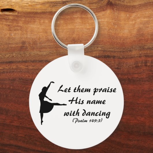 Haal hem met dansende Sleutelhanger (Voorkant)