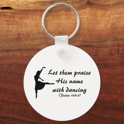 Haal hem met dansende Sleutelhanger (Voorkant)