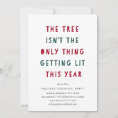 Haal hem | Uitnodiging voor feestdag Cocktail (Voorkant)