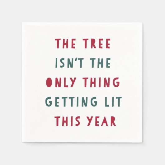 Haal hem | Vakantie Servetten (Voorkant)