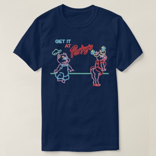 Haal het bij Porkys T-shirt (Design voorkant)