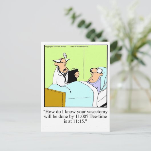 Haal het Briefkaart van de Humor "Spectickles" (Staand voorkant)