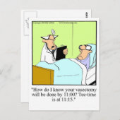 Haal het Briefkaart van de Humor "Spectickles" (Voorkant / Achterkant)