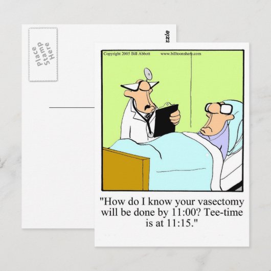 Haal het Briefkaart van de Humor "Spectickles" (Voorkant / Achterkant)