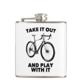 Haal het eruit en speel ermee op de fiets heupfles (Voorkant)