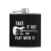 Haal het eruit en speel met de gitaar heupfles (Voorkant)