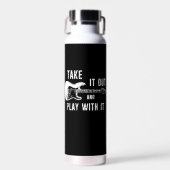 Haal het eruit en speel met de gitaar waterfles (Voorkant)