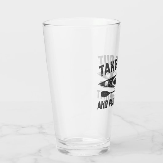 Haal het eruit en speel met het kajak glas (Rechts)