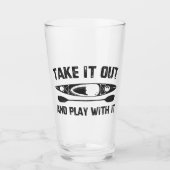 Haal het eruit en speel met het kajak glas (Voorkant)