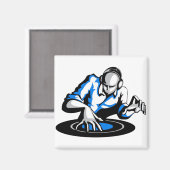 Haal het feest op gang met DJ Magnet (Voorkant / Achterkant)