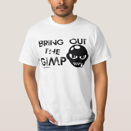 Haal het Gimp Wht Shirt eruit (Voorkant)
