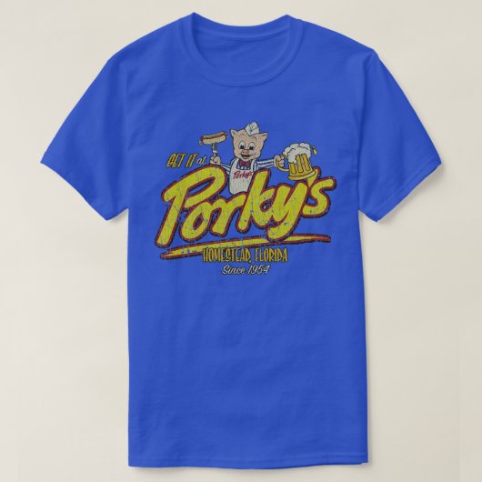 Haal het in Porkys 1954 T-shirt (Design voorkant)
