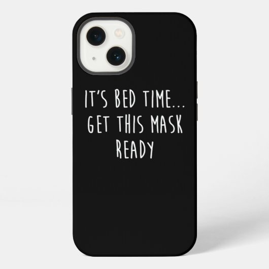 Haal het mask Cpap Funny Sleep Apnea Gift Design iPhone Hoesje (Achterkant)