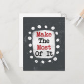 Haal het meeste uit het Wenskaart Kaart (Voorkant / Achterkant in situ)