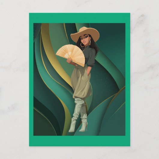 HAAL HET MEISJE #2 BRIEFKAART (Voorkant)